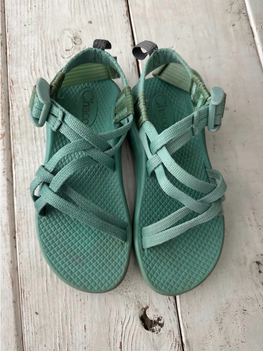 Chaco Seafoam Green Girl’s Sandals
